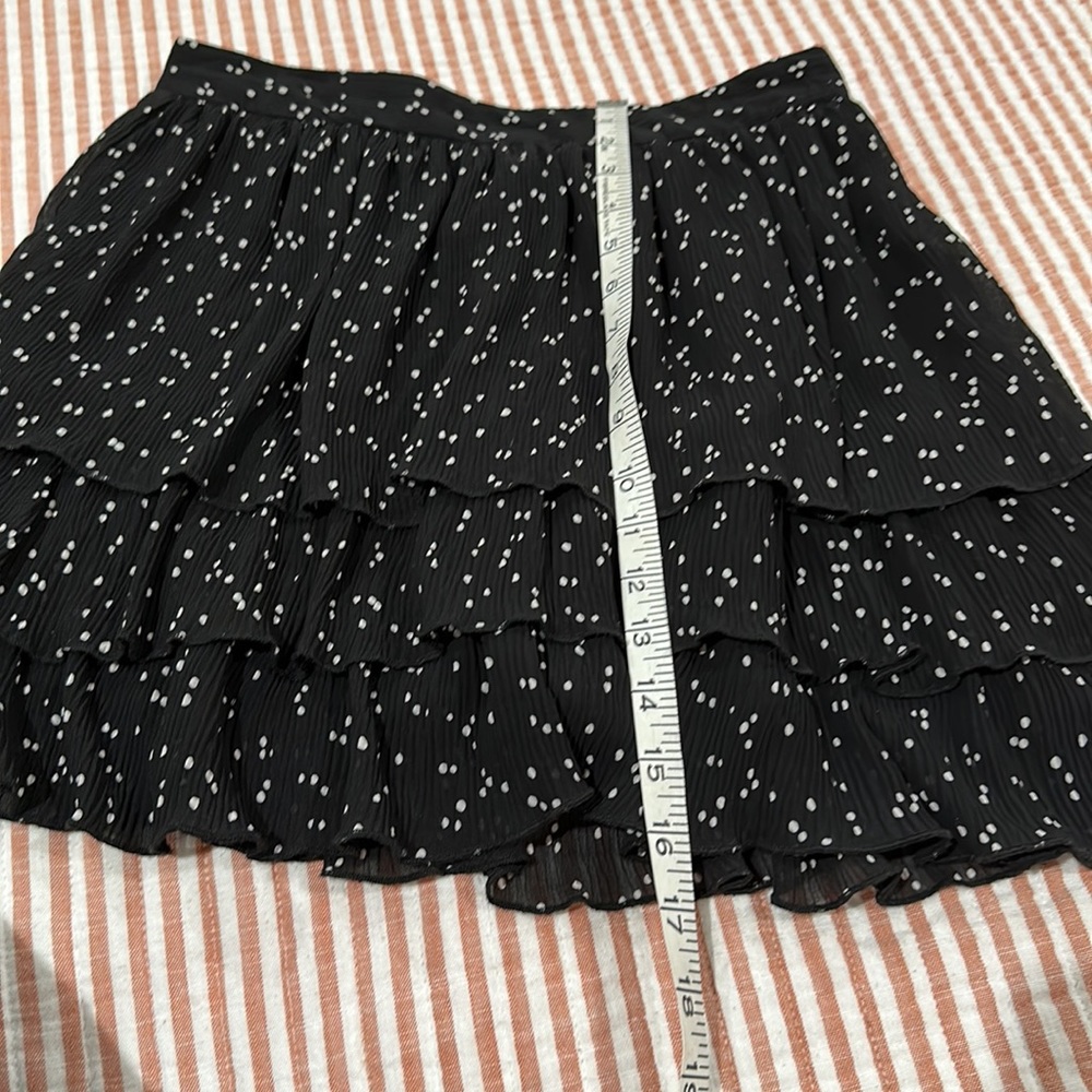 Zara Black and White Polka Dot Skort - Picture 12 of 15